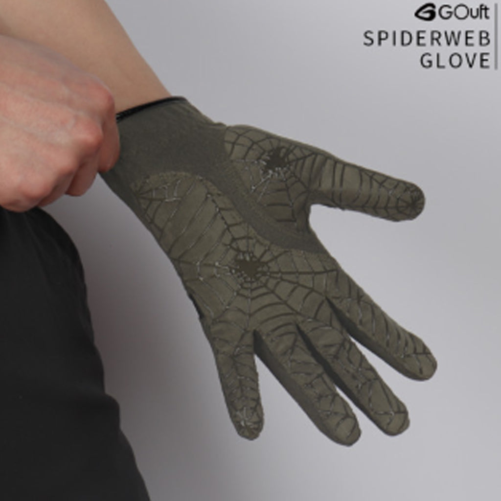 Men and Women Goft Spiderweb Non-slip Silicone Golf Gloves Left Hand Wear