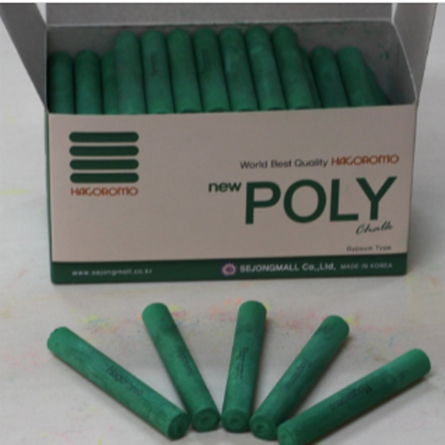 New Poly Green 100pcs 1LargeBox (30Box 3,000pcs)