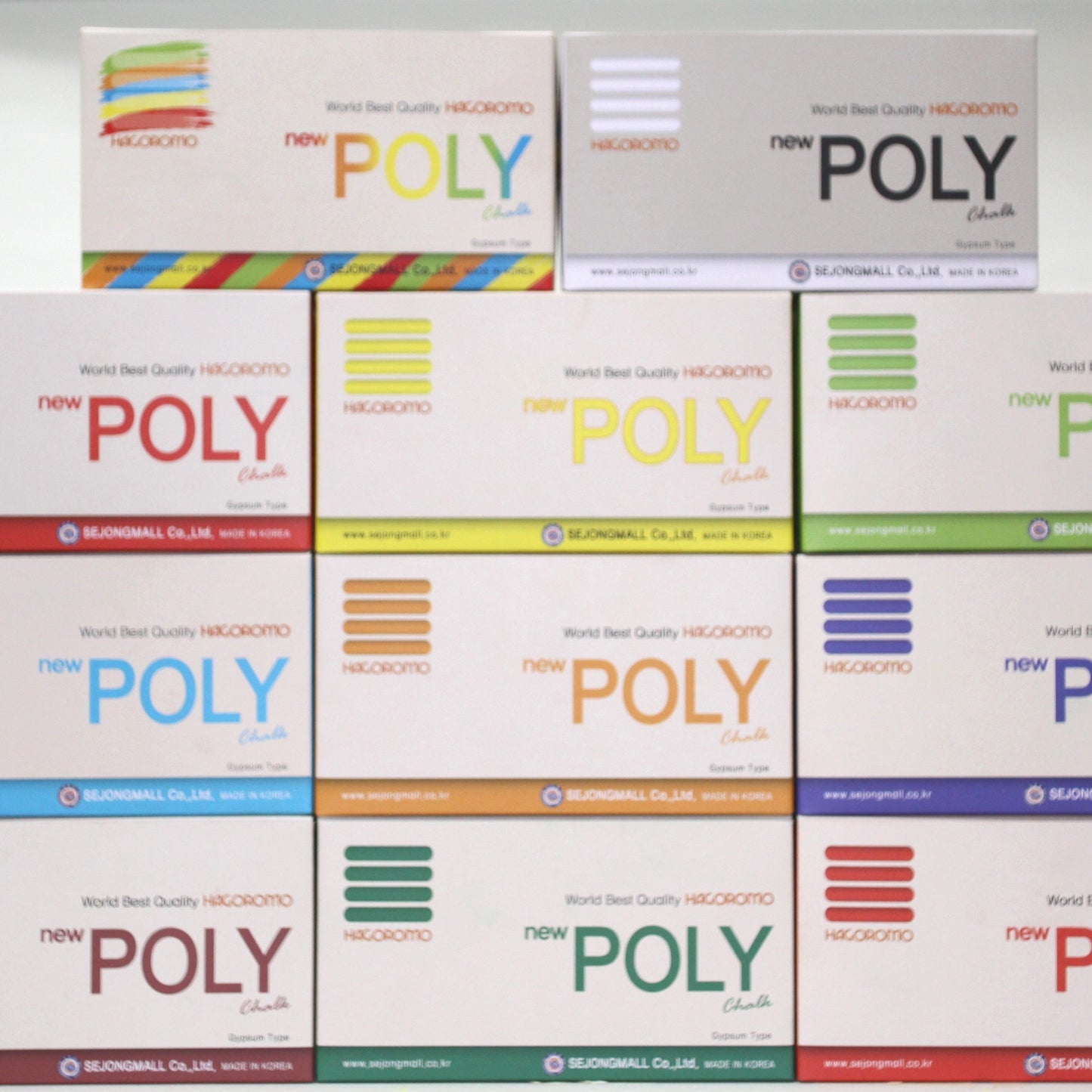 New Poly Yellow 100pcs 1LargeBox (30Box 3,000pcs)