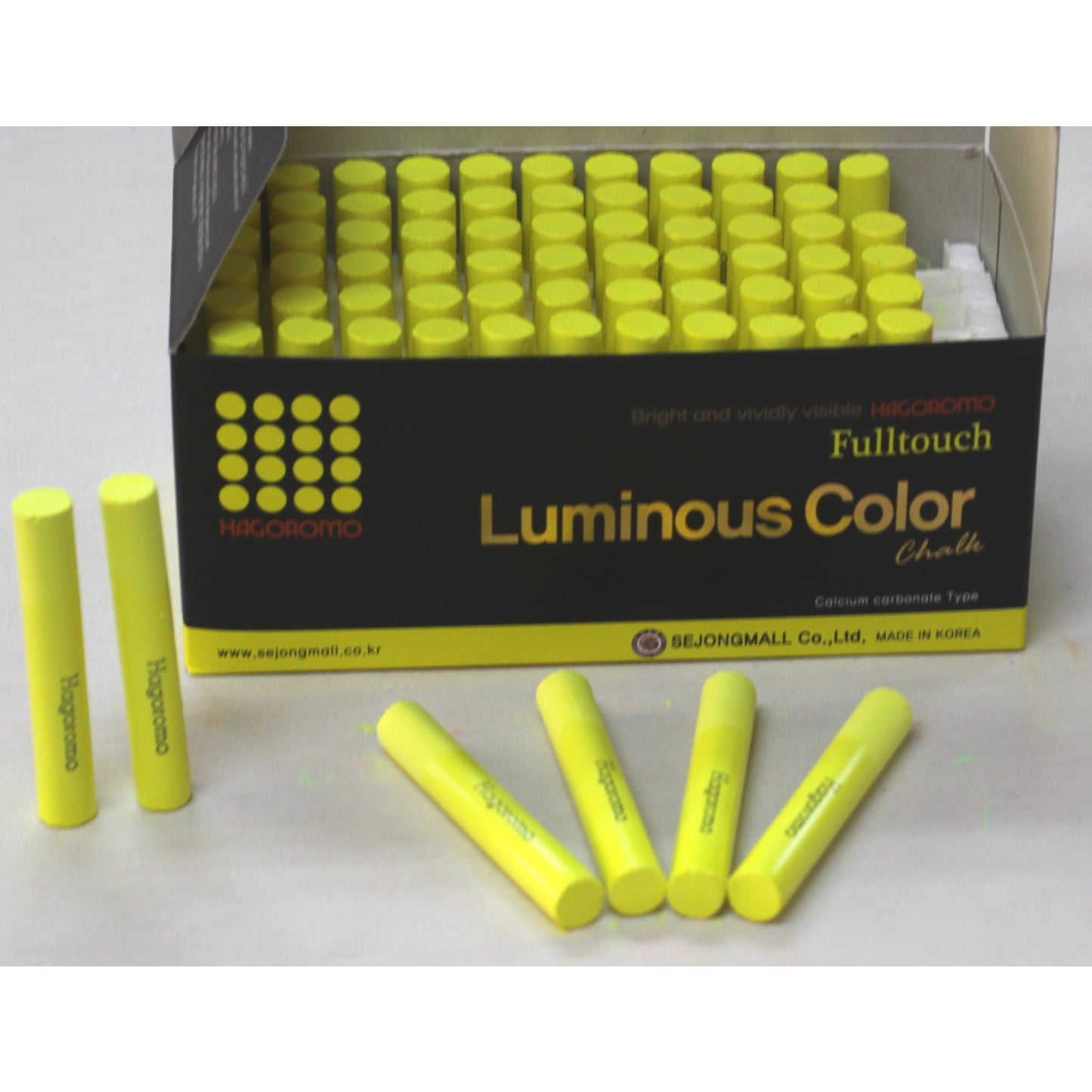 Fulltouch Luminous Yellow Chalk 72pcs