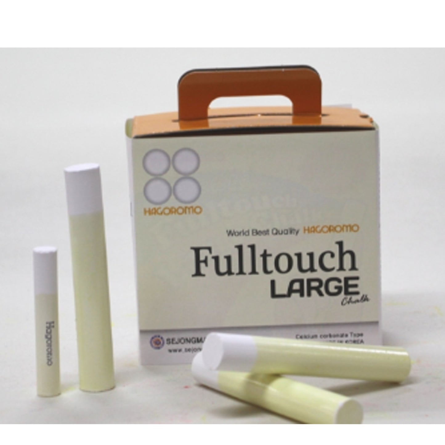 Fulltouch White Large Chalk 15pcs