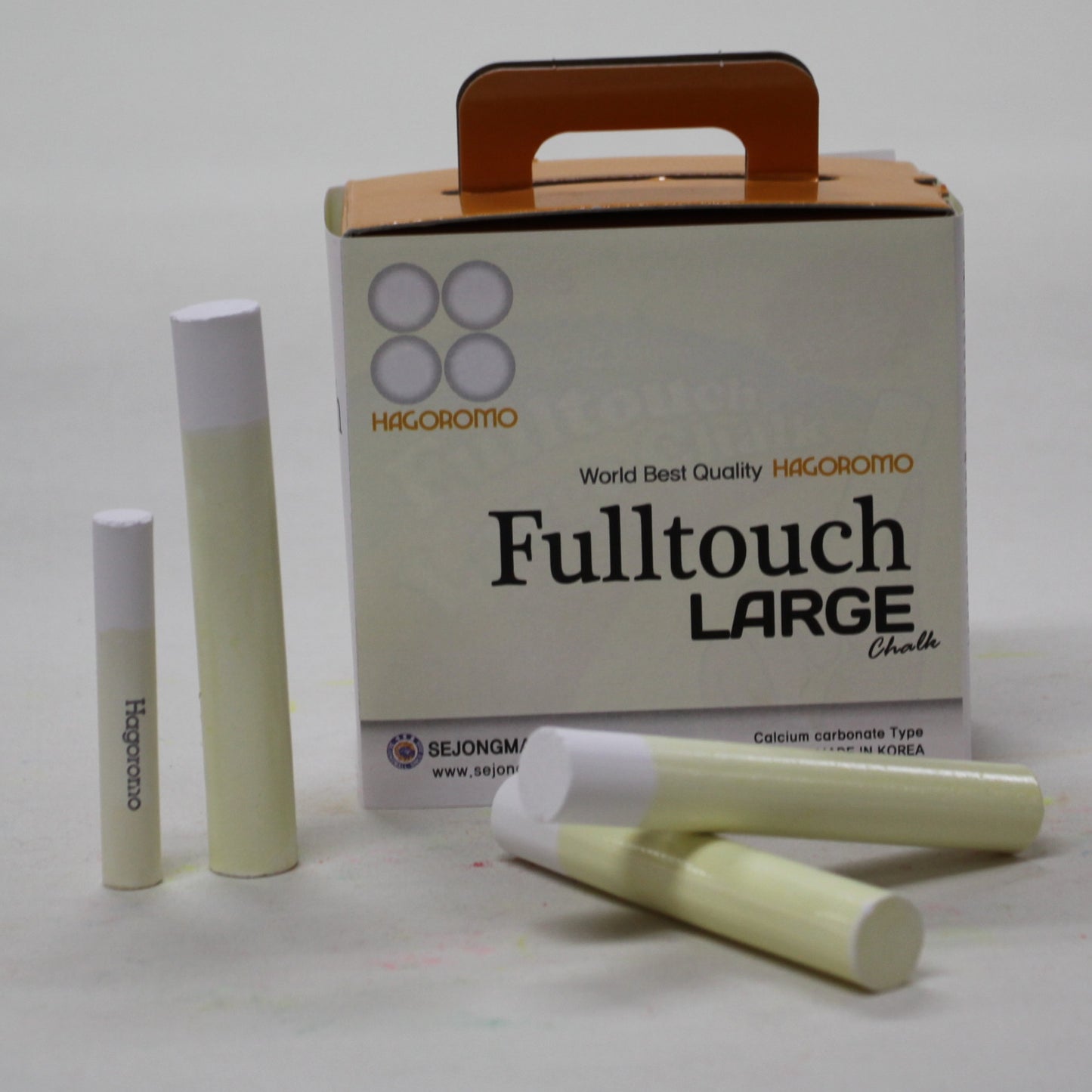 Fulltouch White Large Chalk 15pcs