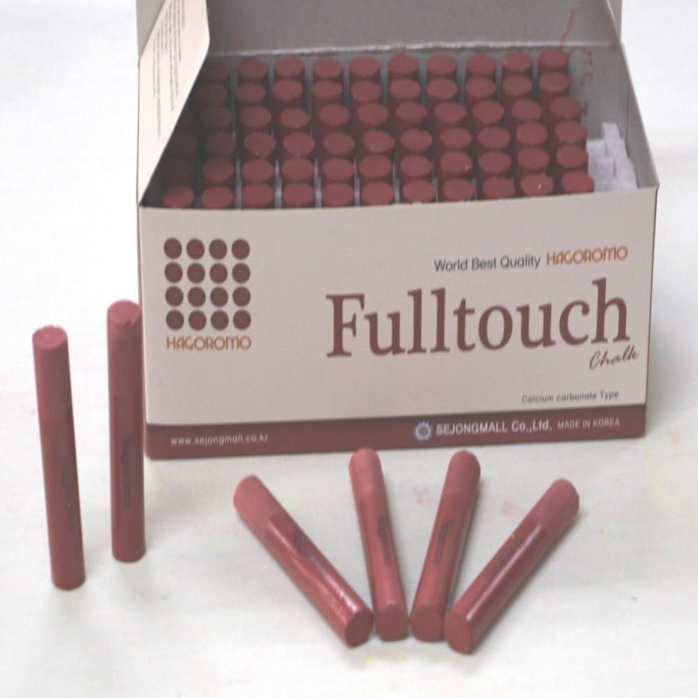 Hagoromo Fulltouch Chalk 72pcs (BROWN) Solid And Strong