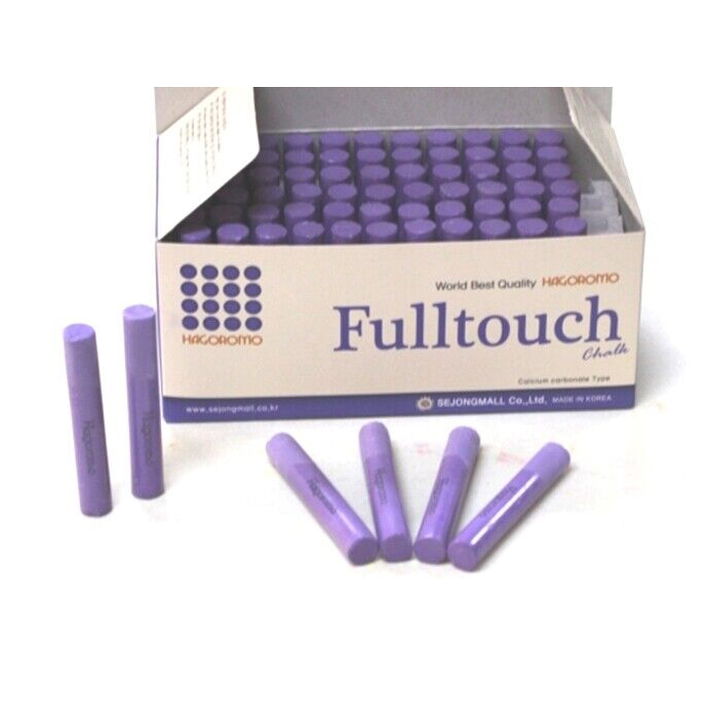 Hagoromo Fulltouch Mix Chalk 72pieces (Purple) Solid And Strong Chalk