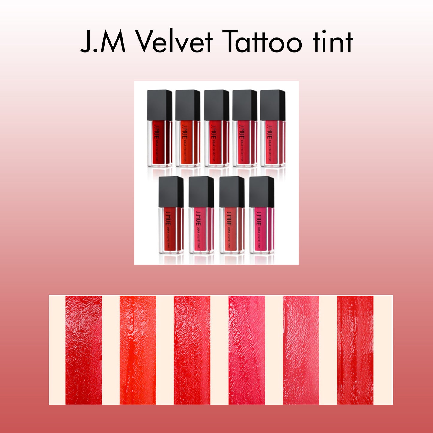 J.Mu 1+1 Velvet Matte Tattoo Tint