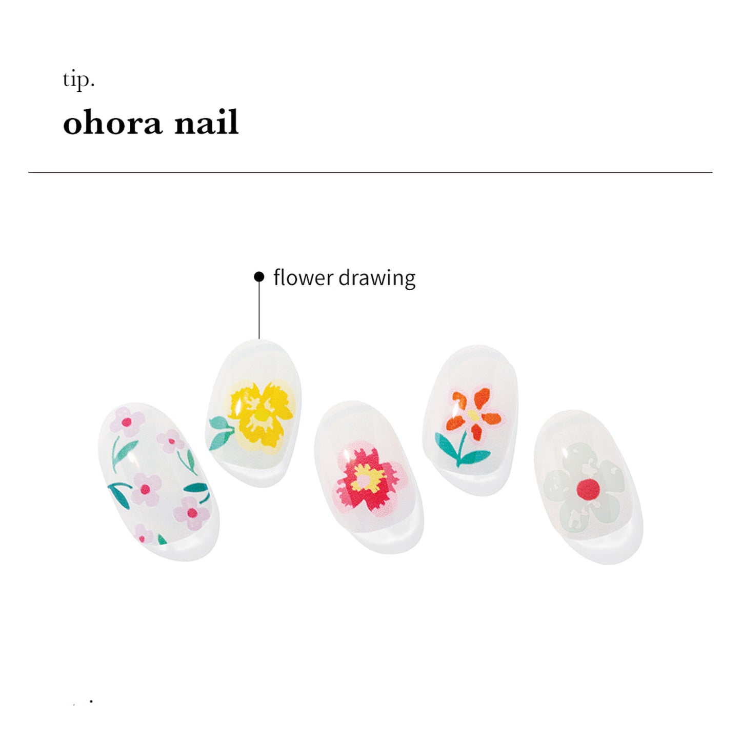 Ohora ( N Flower Power Nail )