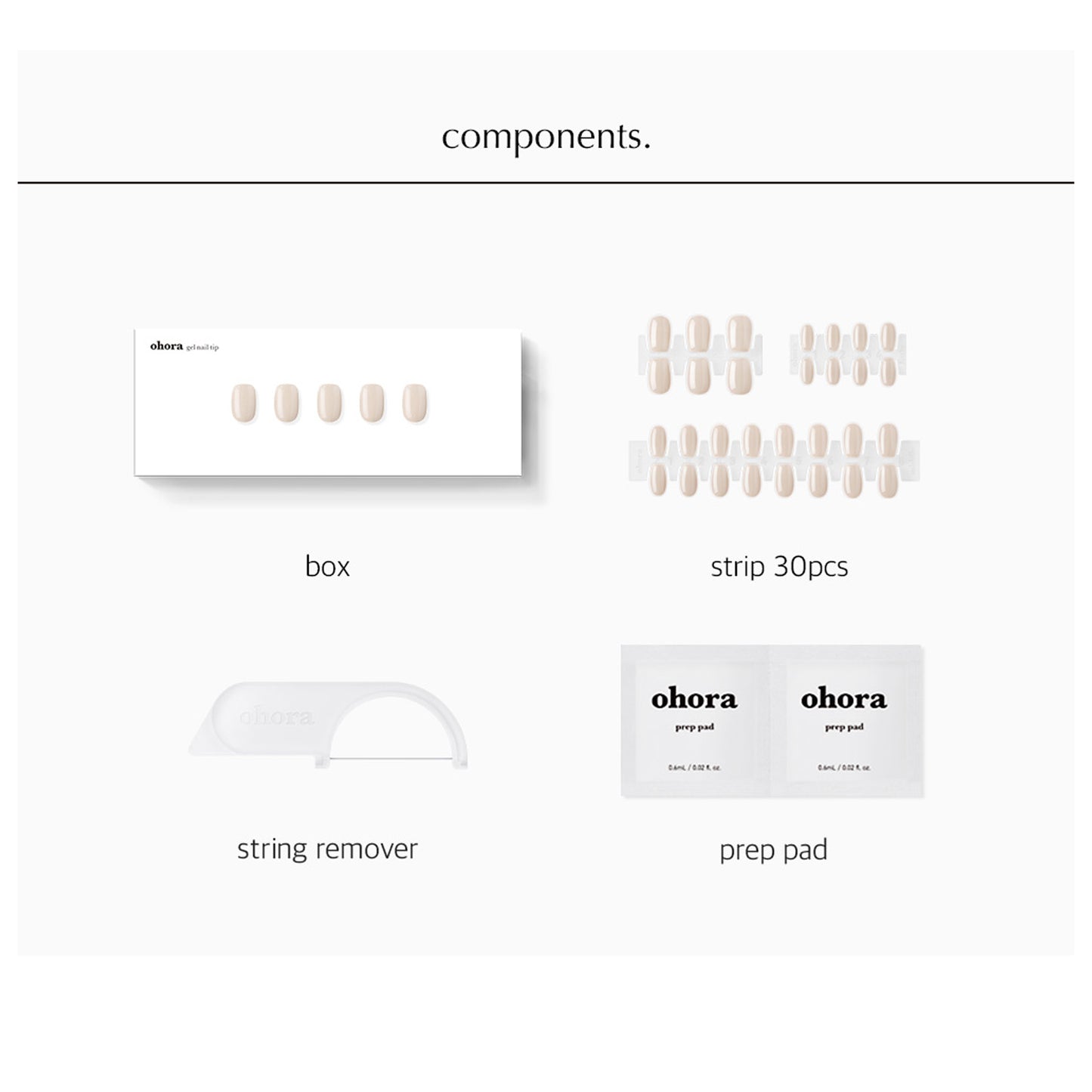 Neutral Nail (Round Square)