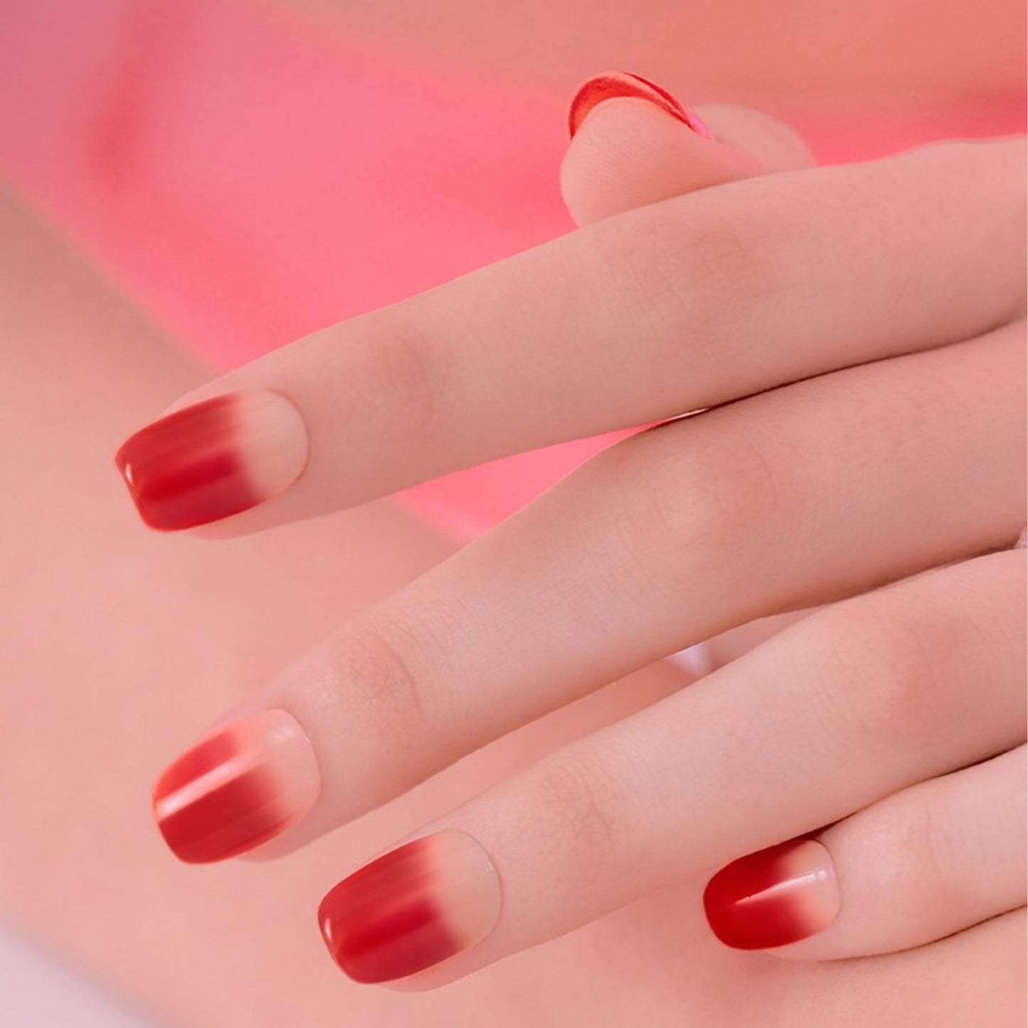 Rose Water Nail (Round Square)