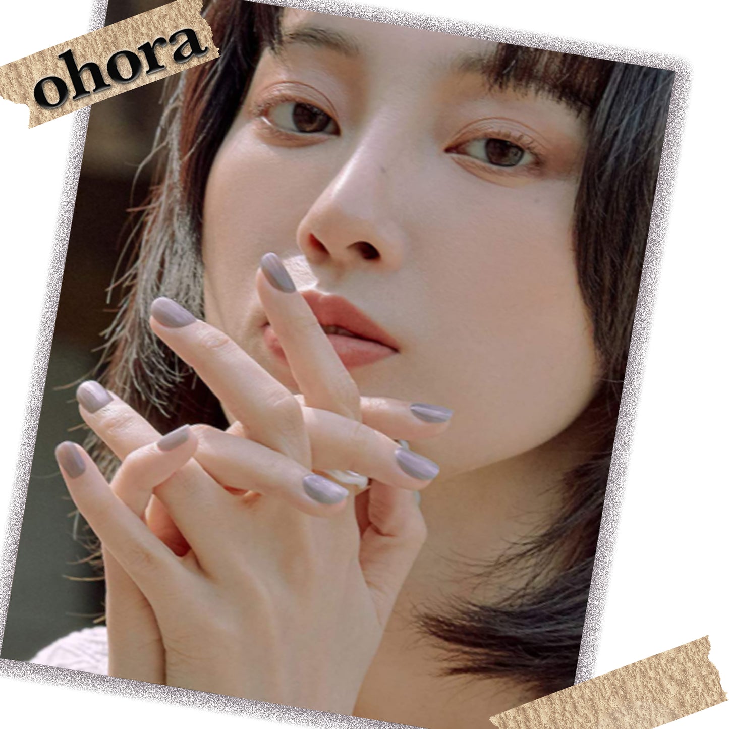 Ohora (N Grayscale Nail)