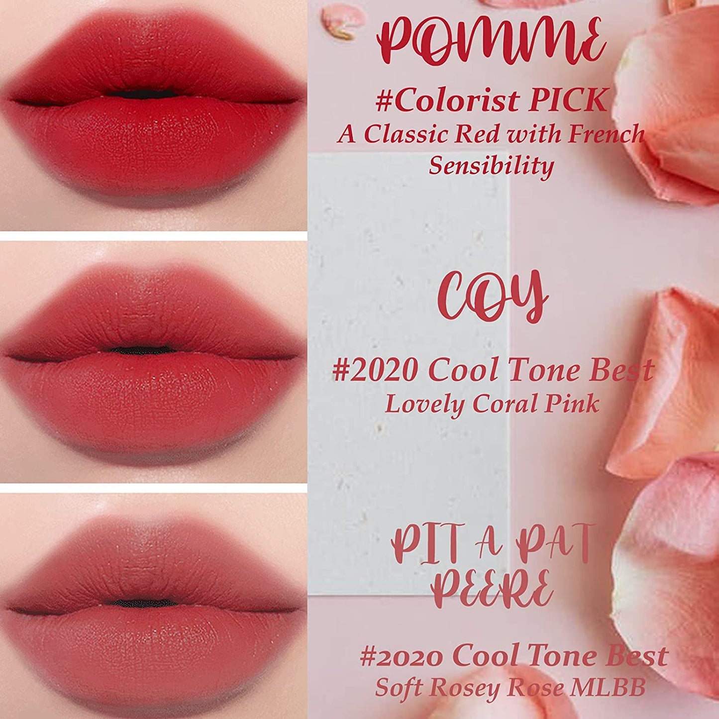 Forencos Mini Set Lip Tint  Tattoo (Cool)