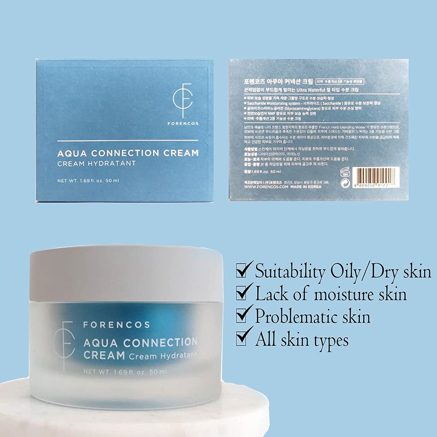 FORENCOS AQUA CONECTION CREAM