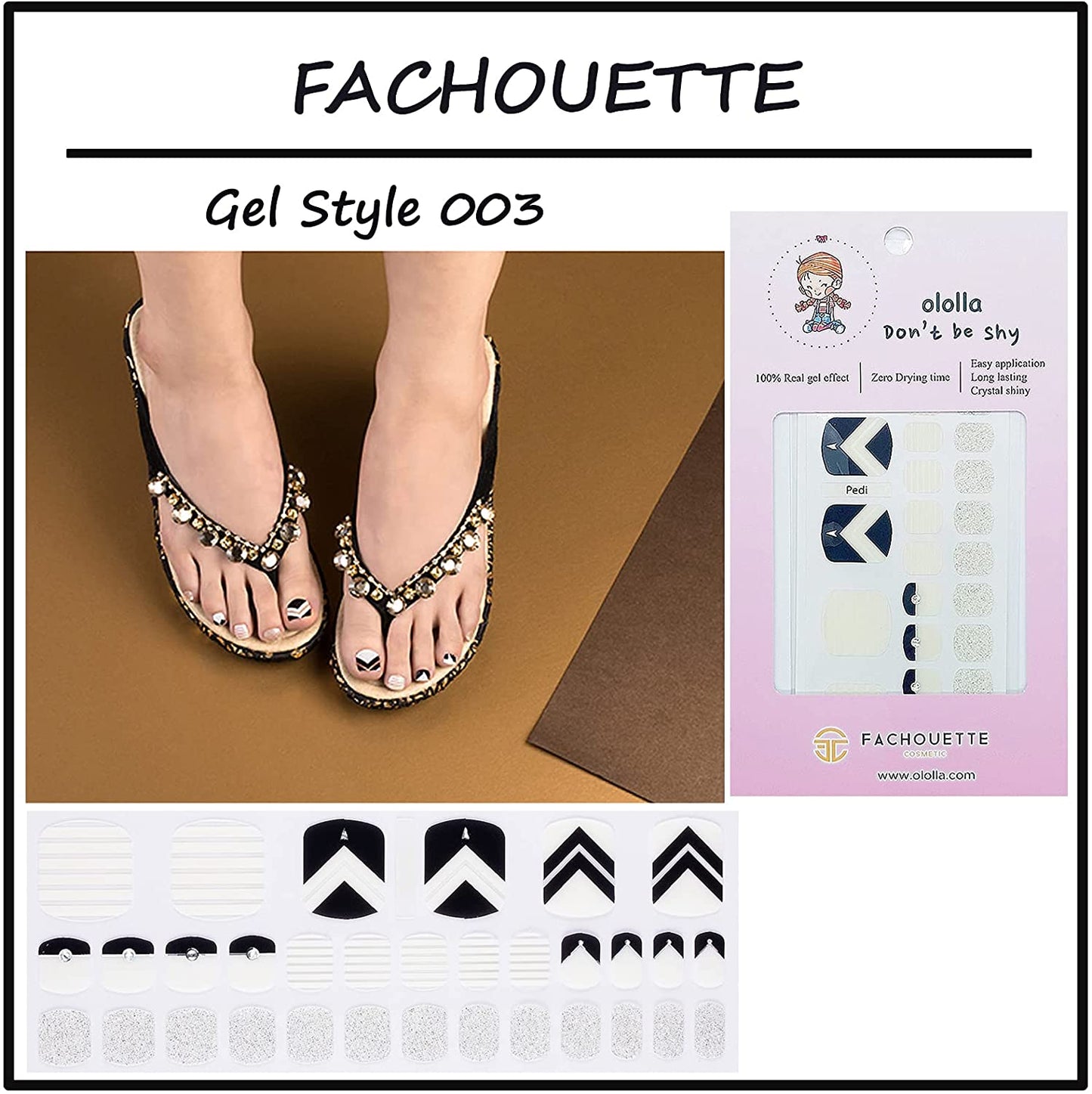 [FACHOUETTE] Pedi (Gel Style_003)