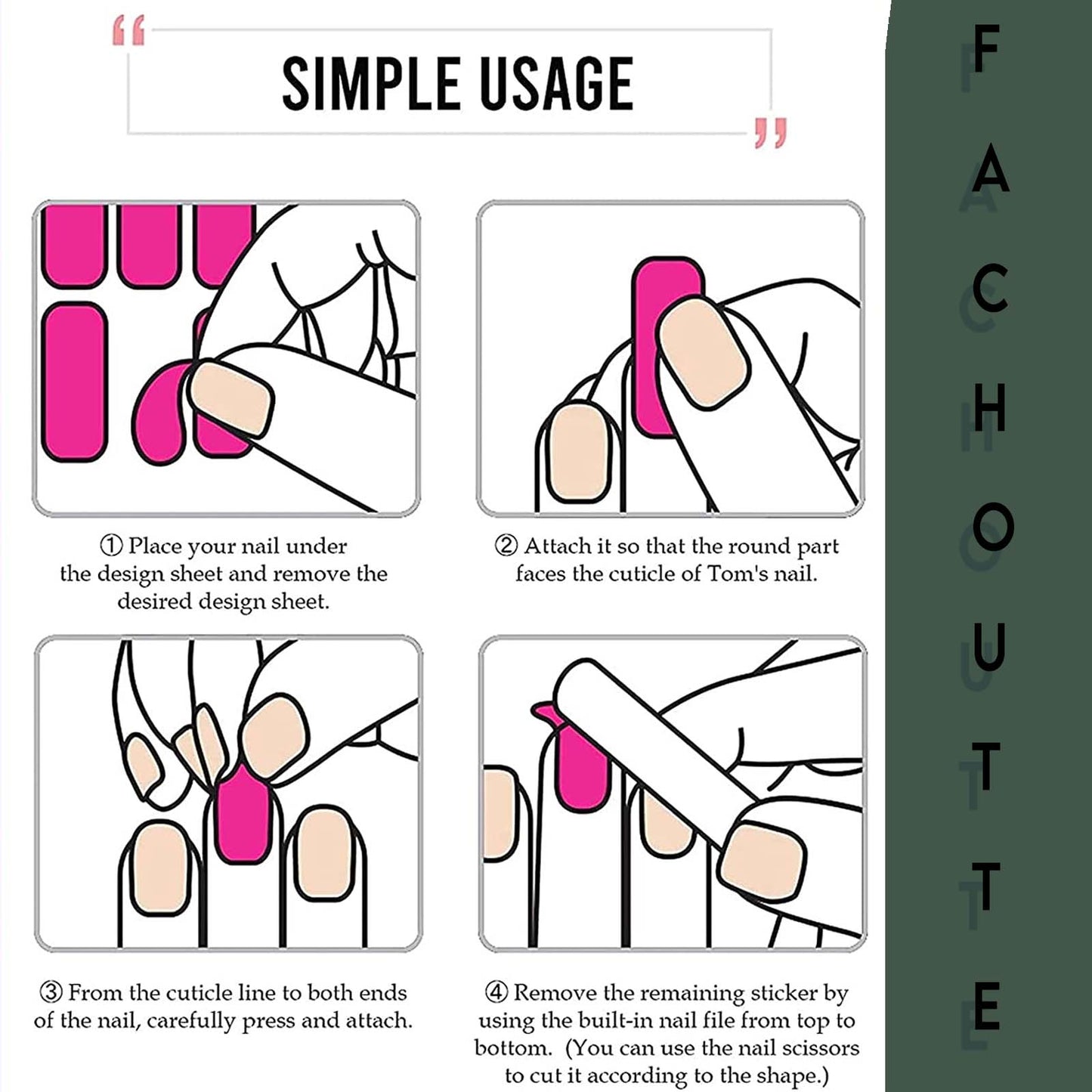 [FACHOUETTE] Gel Nail (Fachouette 107)