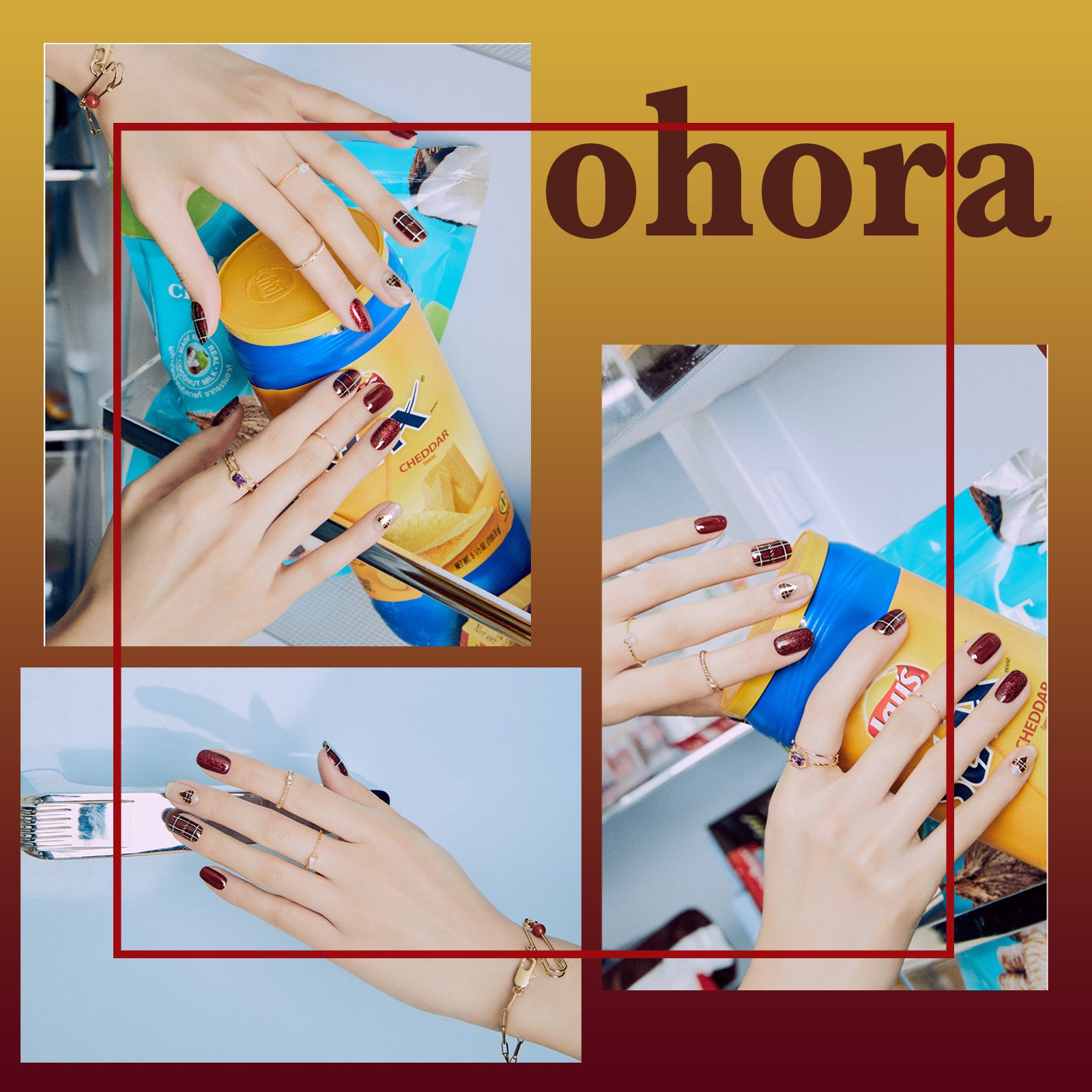 Ohora (N Tartan Bustier Nails)