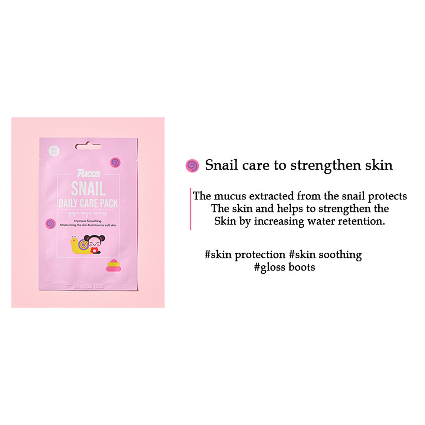 Fachouette Pucca Daily Skin Care Pack All Types of Skin Face Mask