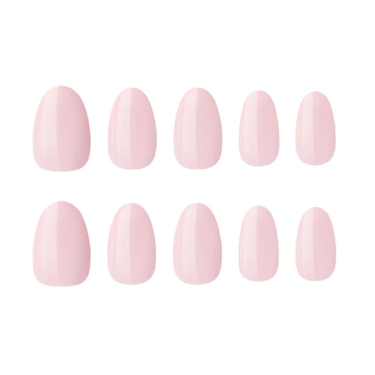 Muzmak ((Almond) N Strawberry Latte Nail) 36pcs Nail Art Pattern Sticker Set Semicure Nail