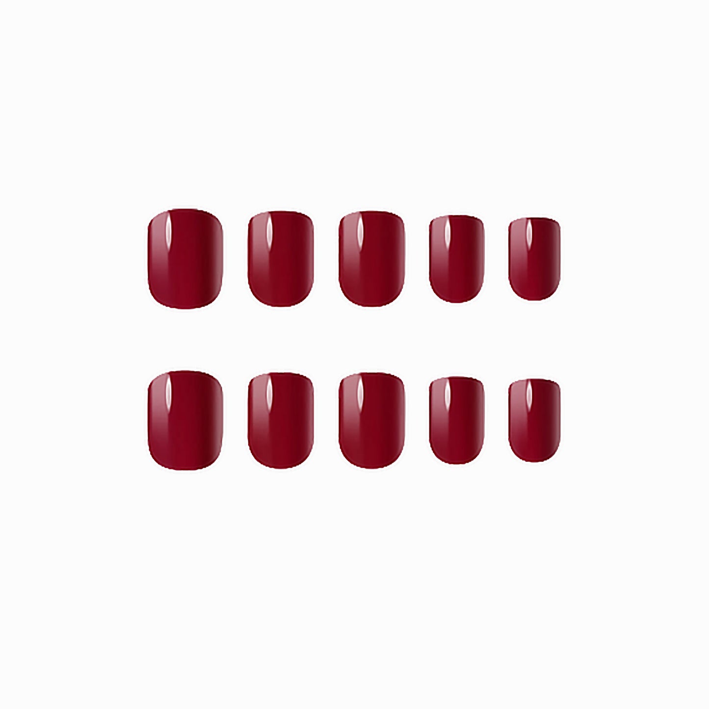 Muzmak (N Best Red Nail) 36pcs Nail Art Pattern Sticker Set Semicure Nail