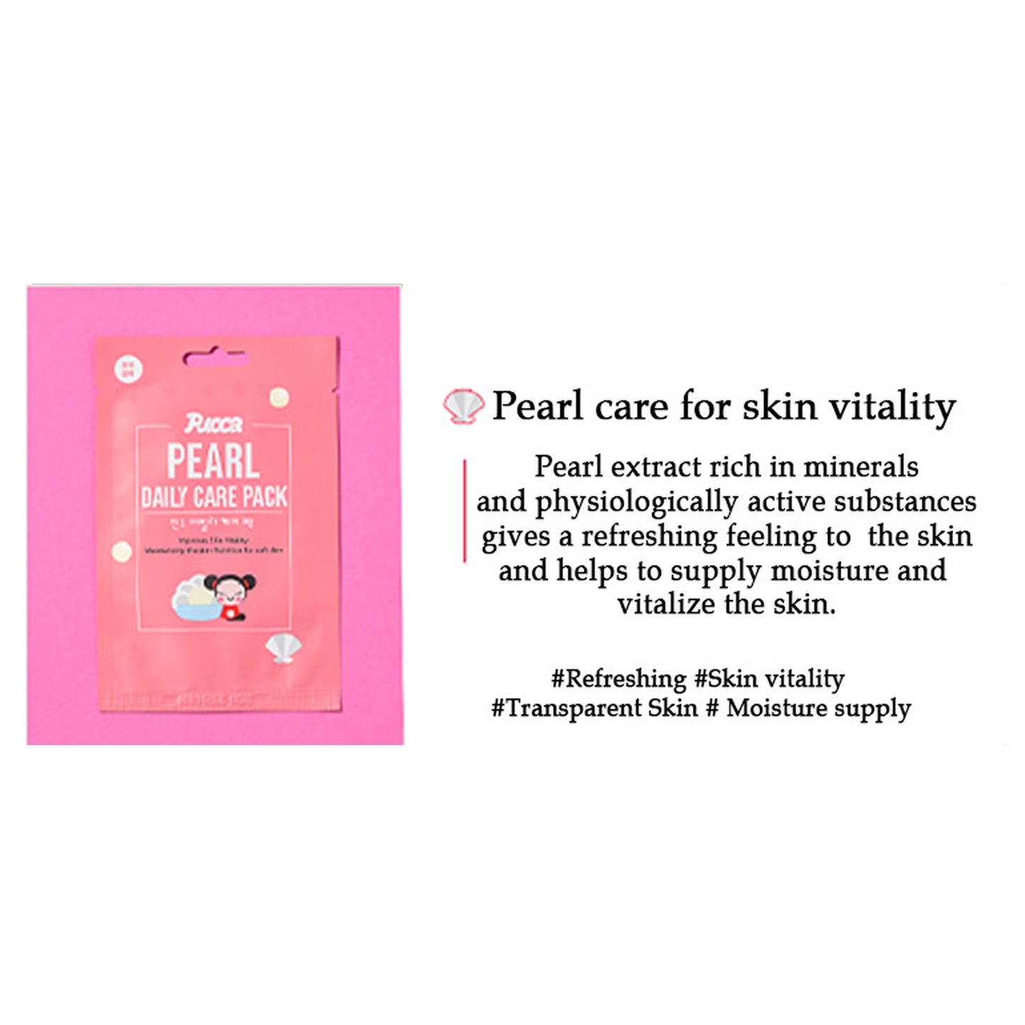 Fachouette Pucca Daily Skin Care Pack All Types of Skin Face Mask